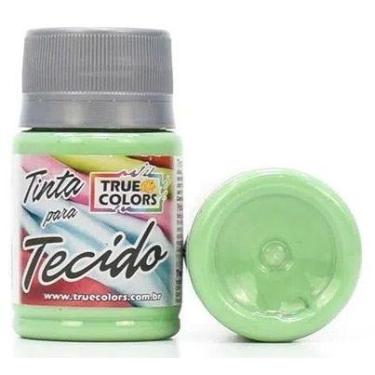Imagem de Tinta para tecido cor 1174 - verde bambu - 37 ml - true colors - no-br