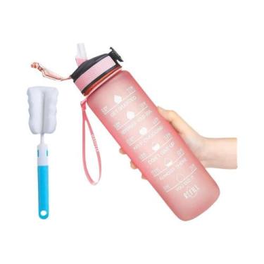 Imagem de Garrafa De Água Motivacional De 32 Oz À Prova De Vazamentos, Livre De 