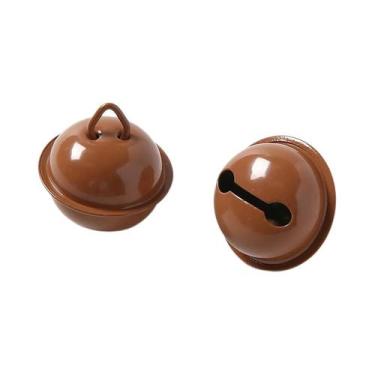 Imagem de Chaveiros De Contas Coloridas 22MM Com Sino Fofo, 50 Peças, Decoração 