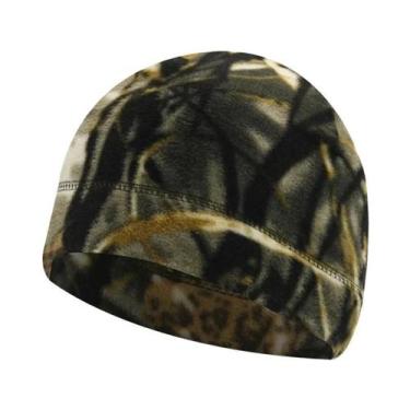 Imagem de Gorro Térmico Unissex De Inverno Em Fleece, Quente E À Prova De Vento 