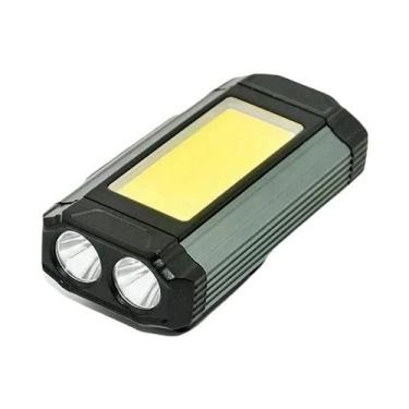 Imagem de Lanterna De Trabalho Magnética Recarregável COB, Lanterna LED USB, Lâm