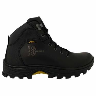 Imagem de Bota Masculina Bull Terrier Valmet Burnet Original Couro, 39, Preto