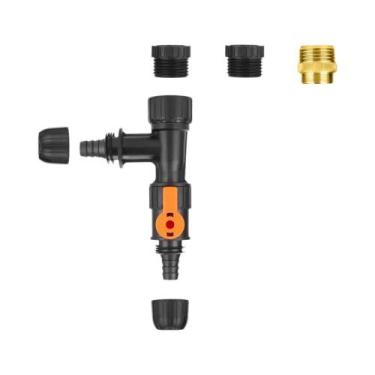 Imagem de Conector De Água Plástico 3 Vias Para Aquário, Trocador De Água Para T