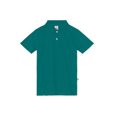 Imagem de Camisa polo infantil menino em meia malha Brandili