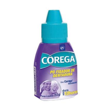 Imagem de Pó Fixador de Dentadura Glaxosmithkline Corega para Dentaduras e Próteses com Fixação F...