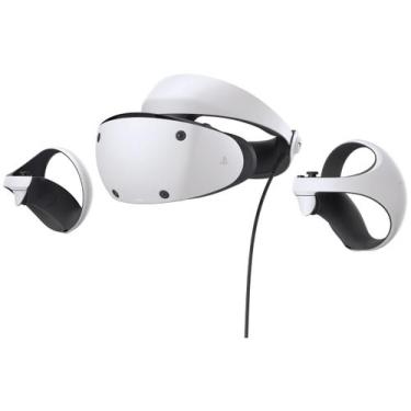 Imagem de Playstation vr2 branco e preto - SONY