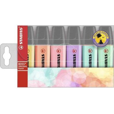 Imagem de Marca Texto Stabilo Boss Pastel Com 6 Unidades