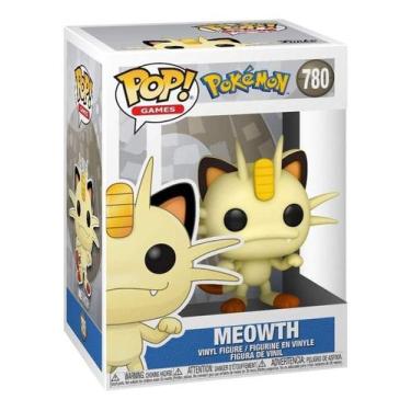 Imagem de Boneco Funko Pop Games Pokémon Miau Meowth 780
