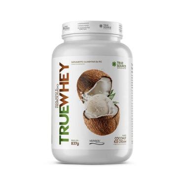 Imagem de True Whey Protein Isolado e Hidrolisado 837g True Source, Sorvete de C