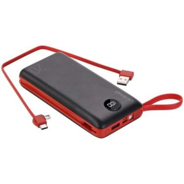 Imagem de Carregador Portátil Power Bank 20000mah Múltiplas Saídas de Carregamen