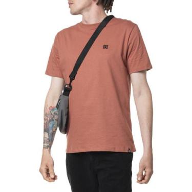 Imagem de Camiseta DC Shoes DC Embroidery SM24 Masculina Telha, P, Laranja