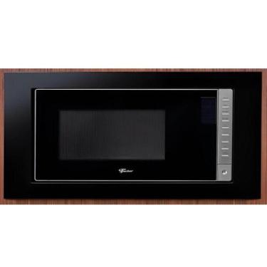 Imagem de Micro-ondas Embutir Fit Line 25L Moldura Preta 220V Fischer, 220V