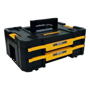 Imagem de Caixa OrganizadoraDewalt TSTAK Nº 4 com Fecho Metálico 16.5" DWST17804