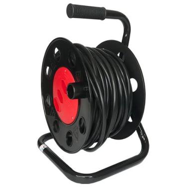 Imagem de Carretel para extensão 20a 3 tom com cabo 30m pp 2x2,5mm - Multicraft