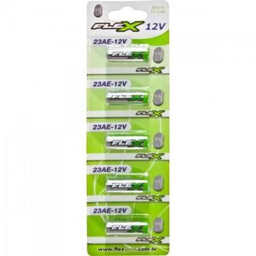 Imagem de Pilha Alcalina 12V 23A (C/5 Pilhas) Flex - CAR / 5