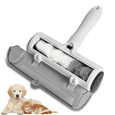 Imagem de Removedor de Pelos NursCare para Pets com Rolo e Lixeira