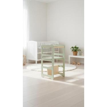 Imagem de Torre de Aprendizagem 4 em 1 Infantil Verde Chá - Congratulations Stor