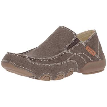 Imagem de ROPER Sapato casual masculino Dougie Slip On - Marrom, Marrom, 44