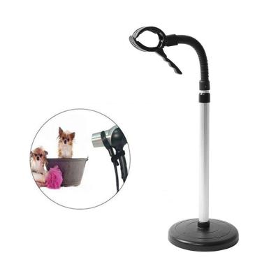 Imagem de Suporte Secador Cabelo Pet Shop Flexivel Bancada Ajustavel Chao Giratorio Salao Cabeleireiro