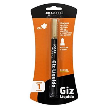 Imagem de Giz Liquido Dourado Blister Cx/12 Blister Jocar Office
