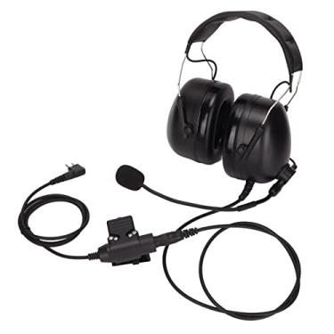 Imagem de Fone de ouvido com redução de ruído, fone de ouvido militar com plugue de 7,1 mm com U94 PTT, fone de ouvido de proteção compatível com Motorola GP88 GP‑300 GP3688 DEP450 EP450