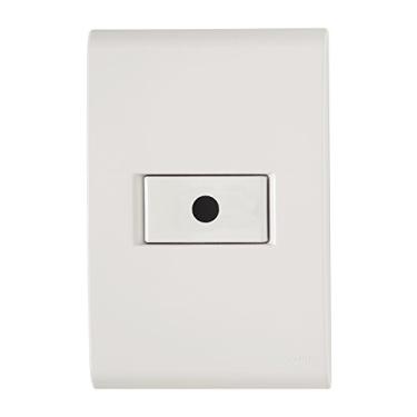 Imagem de Placa 2 x 4 com Furo Central Liz Branca Tramontina