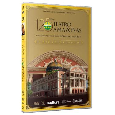 Imagem de 125 Anos do Teatro Amazonas - Edição de Ouro om 4 Cards (DVD Duplo)
