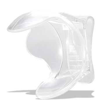 Imagem de DOYING 1pcs clipe de bola de tênis transparente titular de bola de treinamento de tênis de plástico