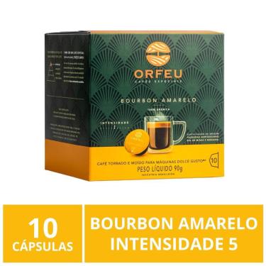 Imagem de Cápsulas Café Orfeu Para Dolce Gusto, Bourbon Amarelo
