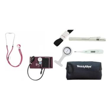 Imagem de Kit Enfermagem Para Curso-estagio Completo (VINHO)