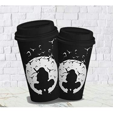 Imagem de Copo Bucks Personalizado Itachi Naruto Original Flexivel +