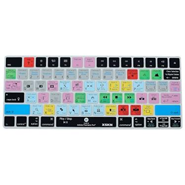 Imagem de Capa de teclado XSKN Magic Keyboard Premiere Pro de atalho, capa de teclado de silicone PR durável XSKN para Apple Magic Keyboard MLA22LL/A, US version
