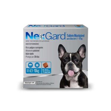Imagem de Nexgard Cães De 4,1 A 10 Kg - 1 Tablete - Boehringer Ingelheim