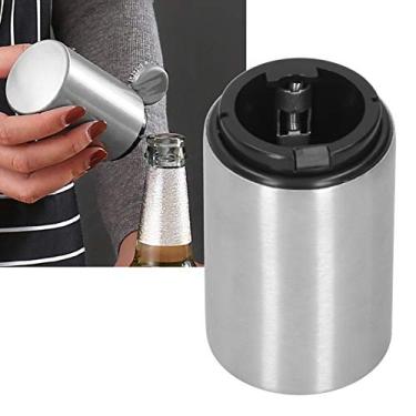 Imagem de Abridor de cerveja de imprensa, abridor de garrafas de cerveja abridor de garrafas automático para bar para restaurante