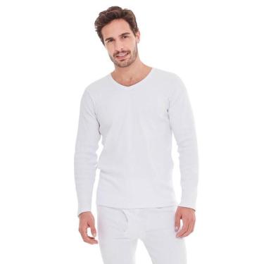 Imagem de Camiseta Masculina Branca Bela Notte 201010 Plus Size-Masculino