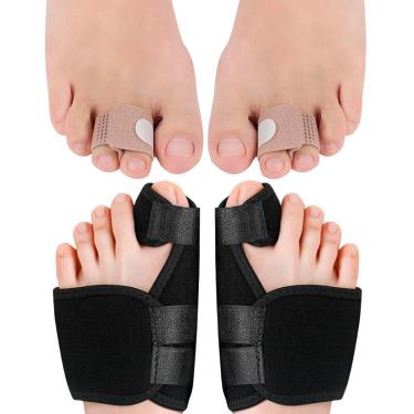 Imagem de KIT 4 PEÇAS TRATAMENTO JOANETE PROTETOR CONTRA DORES NO PÉ-Unissex