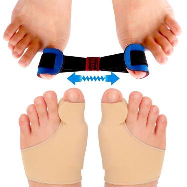 Imagem de KIT 3 PÇS PROTETOR EXTENSOR CUIDADO ALÍVIO DE DORES JOANETE-Feminino