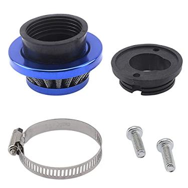 Imagem de LIYYDS Limpador de filtro azul de 42 mm 43 mm 44 mm para 33cc 43cc 47cc 49cc 50cc 52cc Minimoto motor de 2 tempos motocicleta ATV Quad Scooter Go Kart Pit Dirt Pocket Super Bike Chopper X1 X2 X3 X6 X7