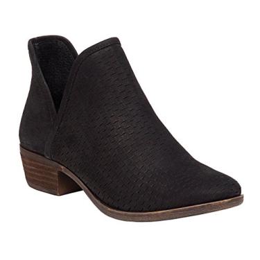 Imagem de Lucky Brand Bota feminina Baley Ankle Boot, Preto, 9