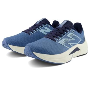 Imagem de New Balance Fuelcell Propel V5 feminino, Azul garça/azul marinho/angorá, 38