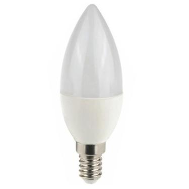 Imagem de Lâmpada Vela Balão Leitosa E14 Led 4,7W 6500K Bivolt - EMBU LED