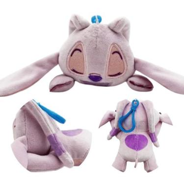 Imagem de Pelúcia Angel Clip On Dormindo 12 cm Chaveiro Disney Fun - Fun Divirta