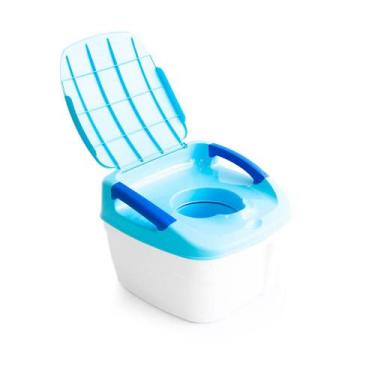 Imagem de Troninho Infantil para Bebê Peppy Cosco Kids, Azul