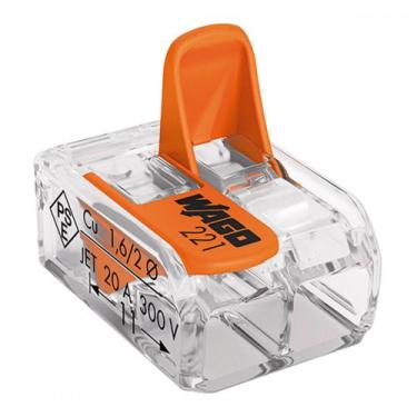 Imagem de Conector Wago 2P 0,14A4,0M 32A 221-412 C/6
