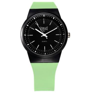 Imagem de Relógio Pulso Masculino Feminino Everlast Analógico E735, Verde Água