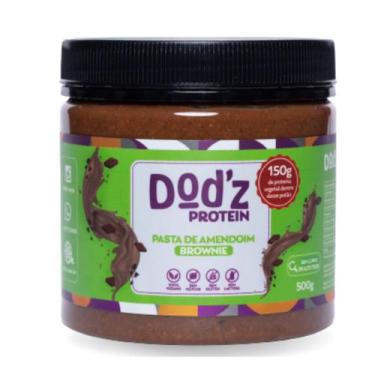 Imagem de Dod'z! Pasta de Amendoim Proteica sabor Brownie  500g
