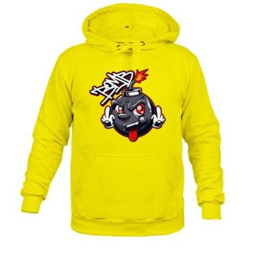 Imagem de Moletom 100% Algodão Inverno Boom - Surprass, Amarelo, GG
