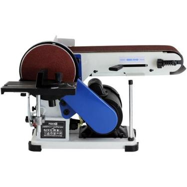 Imagem de Lixadeira de Cinta Combinada Bancada 375W Bivolt - FORTGPRO, Bivolt