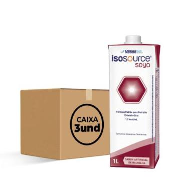Imagem de Isosource Soya 1.2KCAL/ML 1L (CX C/03) - Nestlé