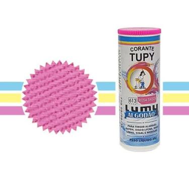 Imagem de 02 Corante Tupy Lumy Fluorescente Algodão 45g  6 Cores, Rosa Shock